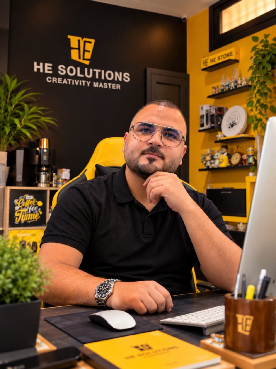 Hassan El Midaoui, Founder & Creative Director of HE SOLUTIONS
