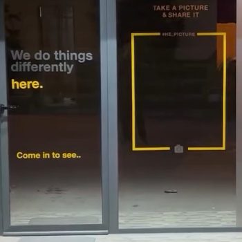 HE Solutions storefront window